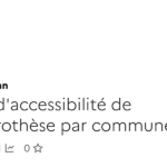 Accessibilité des audioprothèses par commune : analyse des scores dans 34 965 localités.