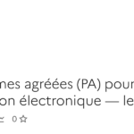 Fusion des listes DGFiP : nouvelles plateformes agréées pour la facturation électronique.