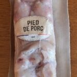 Pied de porc cuit