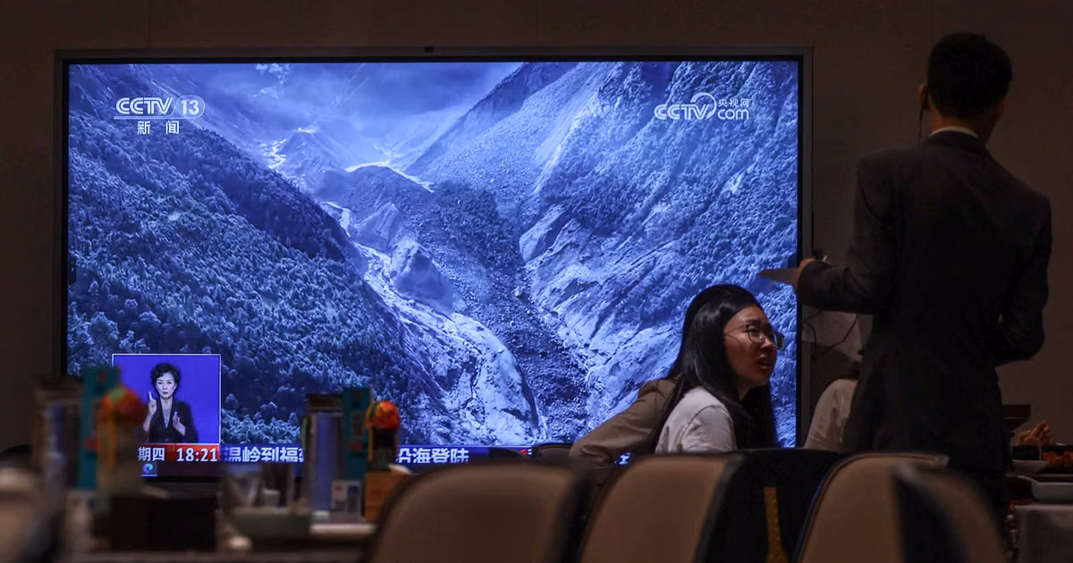 Tibet : les secours confrontés à des risques de nouvelles crues.