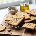 Crackers sans gluten à la farine de pois chiche : une alternative pour les consommateurs allergiques