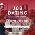 EICAR organise une journée de jobdating pour stages et alternance en France.