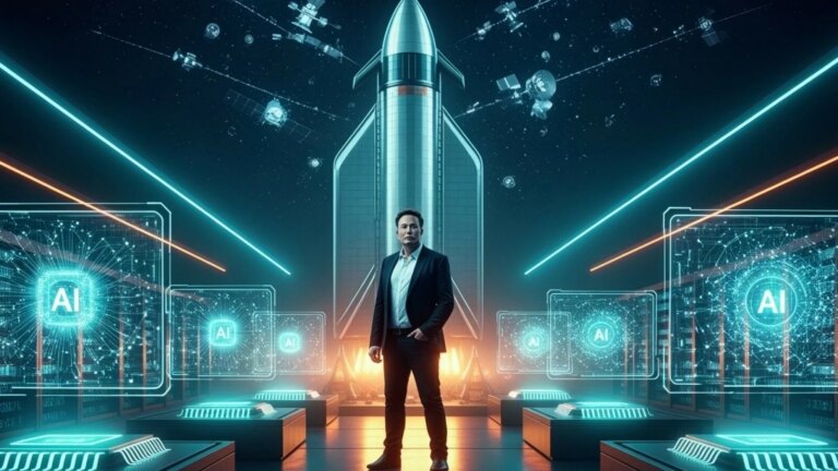 Elon Musk propose le déploiement de 1 million de data centers dans l’espace.