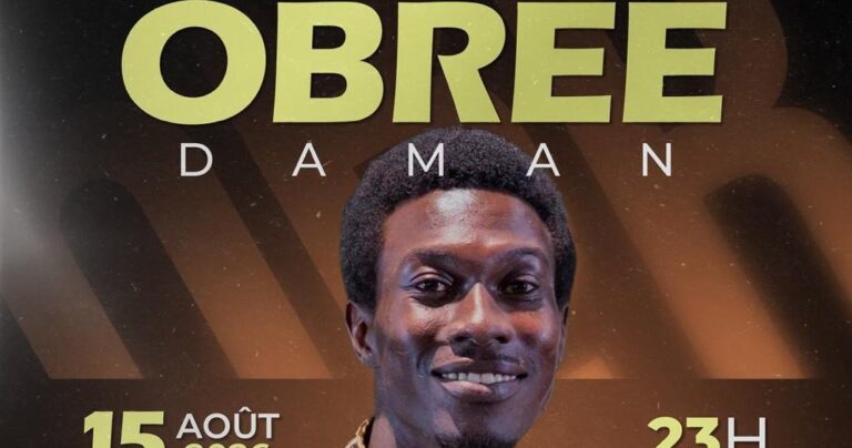 O’Bree annonce un concert à Paris, attirant l’attention des fans de musique francophone.