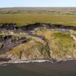 Des quantités de carbone arctique anciennes se déversent dans la mer, captées par le fond marin.