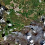 Incendies en Gironde observés depuis l’espace, Starship engagé dans des missions de sauvetage