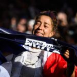 Blandine L&rsquo;Hirondel, athlète française, remporte l&rsquo;UTMB en battant ses concurrents.