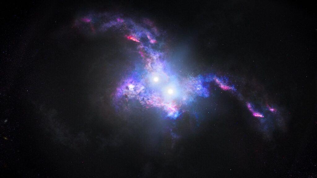 Des chercheurs identifient sept quasars pour comprendre la croissance des trous noirs supermassifs.