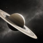 Saturne observée en direct par un télescope amateur après un événement inattendu.