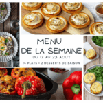 Menu de la semaine : plats variés proposés par les restaurants locaux du secteur alimentaire