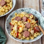 Pastalaya préparée au Thermomix : une recette innovante d&rsquo;Amandine Cooking.