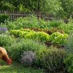 Comment le thym, l&rsquo;origan et la lavande protègent les potagers des poules en France