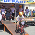 Tour de France femmes : animations pour jeunes défavorisés à Grillon.