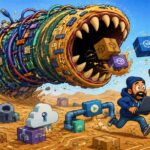 Shai-Hulud infecte la chaîne logicielle, provoquant des perturbations dans le secteur technologique.