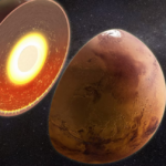 L&rsquo;explication du visage de Mars révèle une différence de température significative en profondeur.