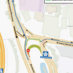Rouverture de l&rsquo;accès à l&rsquo;A8 à Nice, nouvelle bretelle non utilisée.