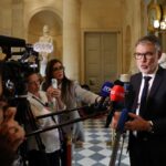 Olivier Faure annonce sa candidature à la primaire de la gauche pour la présidentielle.