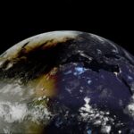 Éclipse solaire : images de l’ombre de la Lune capturées depuis l’espace par des satellites.