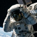 Urgence lors d’une sortie spatiale : un astronaute contraint de revenir sans visibilité