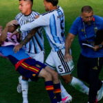 Leandro Paredes sanctionné par la FIFA après la finale de la Coupe du monde de football.