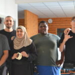 Des jeunes de Fouchy réalisent des travaux périscolaires pour améliorer les installations.