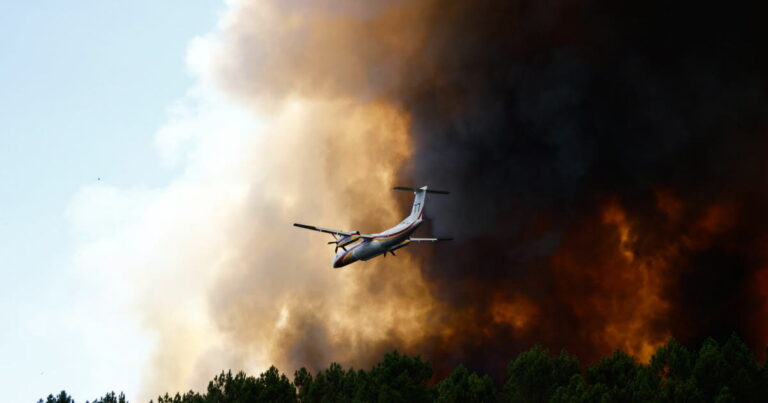Incendies en Gironde : 1250 hectares touchés, le mégafeu n’est pas fixé dans le Var.