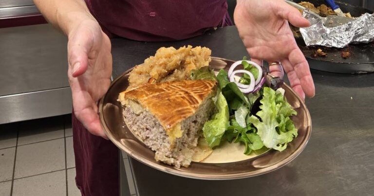 La tourte des Bronner, spécialité des fermes-auberges au Grand Ballon.