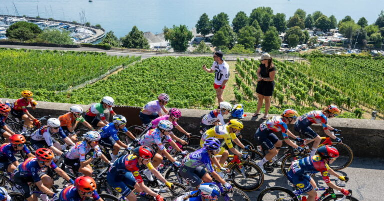 Tour de France femmes : départ à Genève, le peloton se dirige vers la France pour la 3e étape.