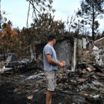 Incendies au Porge : les sinistrés confrontés à la perte de leur domicile et de leurs biens.