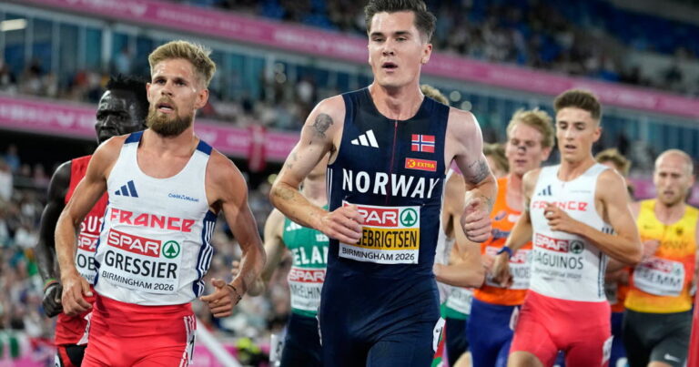 Athlétisme : Étienne Daguinos remporte le bronze au 5 000 m, Jimmy Gressier déçoit.