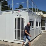 Sainte-Croix-aux-Mines : des modulaires pour l’accueil périscolaire des enfants.