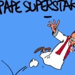 Le pape superstar attire les foules au Stade de France lors d’un événement humoristique.