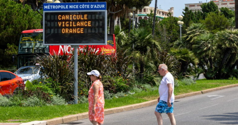 Canicule : la France enregistre une vague de chaleur record, égale à celle de 1983.
