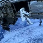 Sophie Adenot conclut sa deuxième sortie spatiale pour l&rsquo;Agence spatiale européenne.