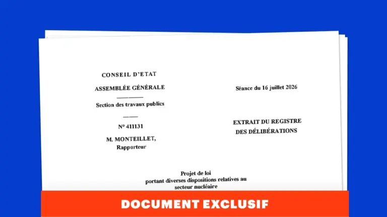 Le gouvernement précise son projet de loi nucléaire après l’avis du Conseil d’État, excluant Cigéo.