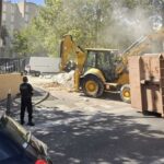 Retrait de 13 tonnes de gravats près des points de deal à la Castellane, Marseille