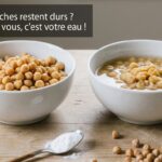 Des pois chiches durs : une analyse révèle que l’eau est le principal facteur responsable.