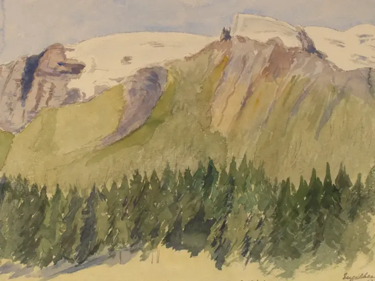 Aquarelles et dessins royaux exposés par la collection nationale suisse.