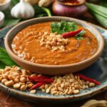 Préparation de la sauce satay : recette traditionnelle indonésienne à réaliser chez soi
