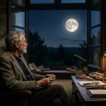 Un géologue américain, recalé pour des raisons médicales, atteint la Lune en tant qu&rsquo;astronaute.