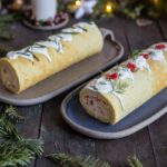 Bûche salée au saumon ou au jambon : une entrée festive simple à réaliser pour les repas de fin d&rsquo;année.
