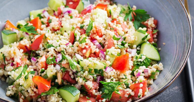 Recette traditionnelle du taboulé libanais : ingrédients et préparation détaillés