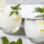 Recette de Margarita au citron et à la menthe préparée avec le Ninja Slushi