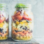 Recette de salade de boulgour et pois chiches en bocal pour une conservation optimale
