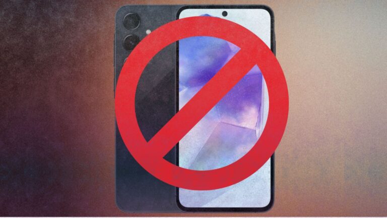 Interdiction en France de la version Galaxy A55 et du Nothing Phone 3a en raison de normes de sécurité.