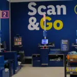 Lidl permet à ses clients de scanner leurs courses avec leur smartphone en caisse portable.