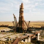 Fusée kazakhe de 17,8 milliards de roubles abandonnée depuis 1988 sur un pas de tir.