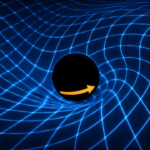 Un test de la théorie d’Einstein : le trou noir de la Voie lactée influence l’espace-temps.