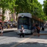 Stations non desservies sur les lignes T2 et T3 du tramway à Marseille ce lundi après-midi.