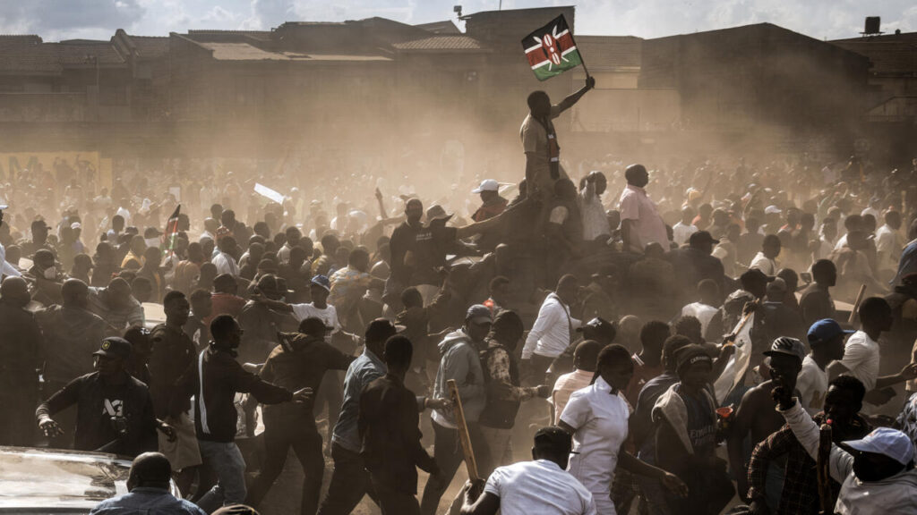 Des milliers de manifestants à Nairobi réclament un changement politique selon l’opposition.